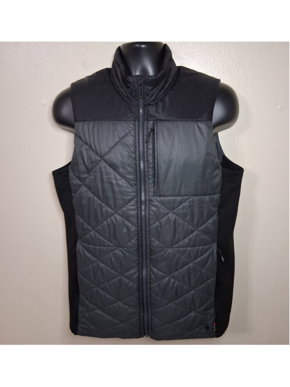 Smartwool Men's Medium Smartloft 120 Vest Puffer Jacket Graphite